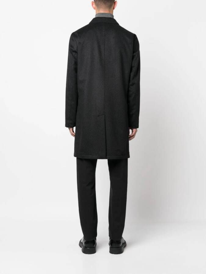 Kired Kasjmier trenchcoat Grijs