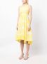 Kiton Mini-jurk met abstracte print Geel - Thumbnail 3