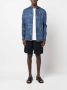Kiton Overhemd met botanische print Blauw - Thumbnail 2