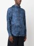 Kiton Overhemd met botanische print Blauw - Thumbnail 3