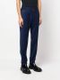 Kiton Broek met toelopende pijpen Blauw - Thumbnail 3