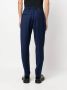 Kiton Broek met toelopende pijpen Blauw - Thumbnail 4