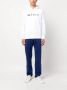 Kiton Hoodie met logoprint Wit - Thumbnail 2