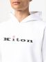 Kiton Hoodie met logoprint Wit - Thumbnail 5