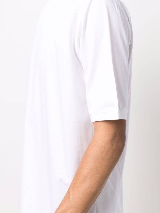 Kiton Katoenen T-shirt Wit