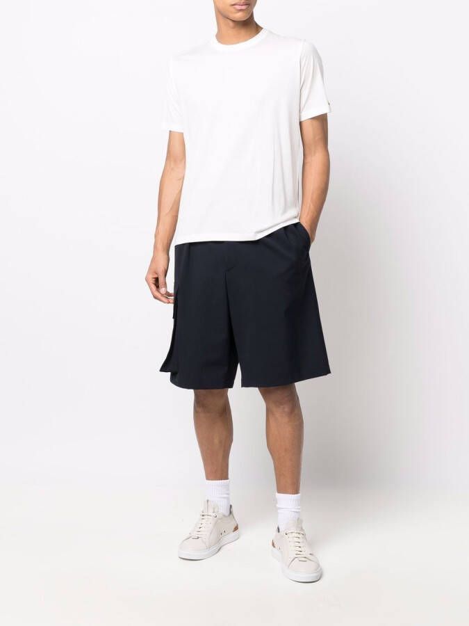 Kiton Katoenen T-shirt Wit