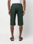 Kiton Linnen bermuda shorts Groen - Thumbnail 4