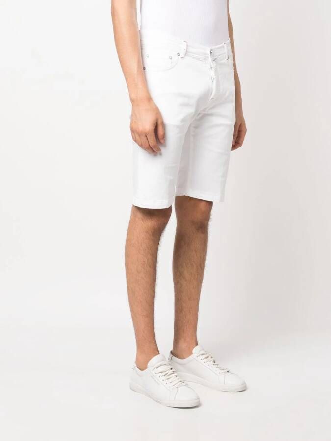 Kiton Denim shorts Wit