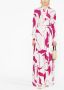 Kiton Jurk met print Wit - Thumbnail 2