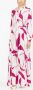 Kiton Jurk met print Wit - Thumbnail 3