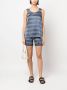 Kiton Top met stippen Blauw - Thumbnail 2