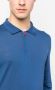 Kiton Poloshirt met ritskraag Blauw - Thumbnail 5