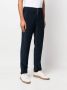 Kiton Ribfluwelen broek Blauw - Thumbnail 3