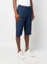 Kiton Shorts met elastische tailleband Blauw - Thumbnail 3