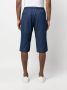 Kiton Shorts met elastische tailleband Blauw - Thumbnail 4