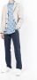 Kiton Slim-fit chino Blauw - Thumbnail 2