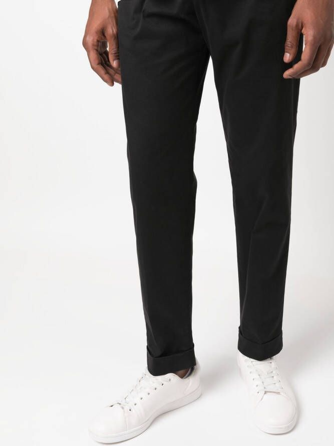 Kiton Slim-fit jeans Zwart