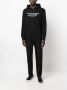Kiton Hoodie met tekst Zwart - Thumbnail 2