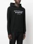 Kiton Hoodie met tekst Zwart - Thumbnail 3