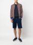 Kiton Trainingsshorts met trekkoordtaille Blauw - Thumbnail 2