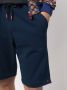 Kiton Trainingsshorts met trekkoordtaille Blauw - Thumbnail 5