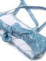 Knot Bikini met print Blauw - Thumbnail 3