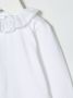 Knot bodysuit met ruches kraag Wit - Thumbnail 3