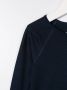 Knot Fijngebreid T-shirt Blauw - Thumbnail 3