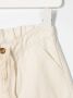Knot Shorts met elastische band Beige - Thumbnail 3