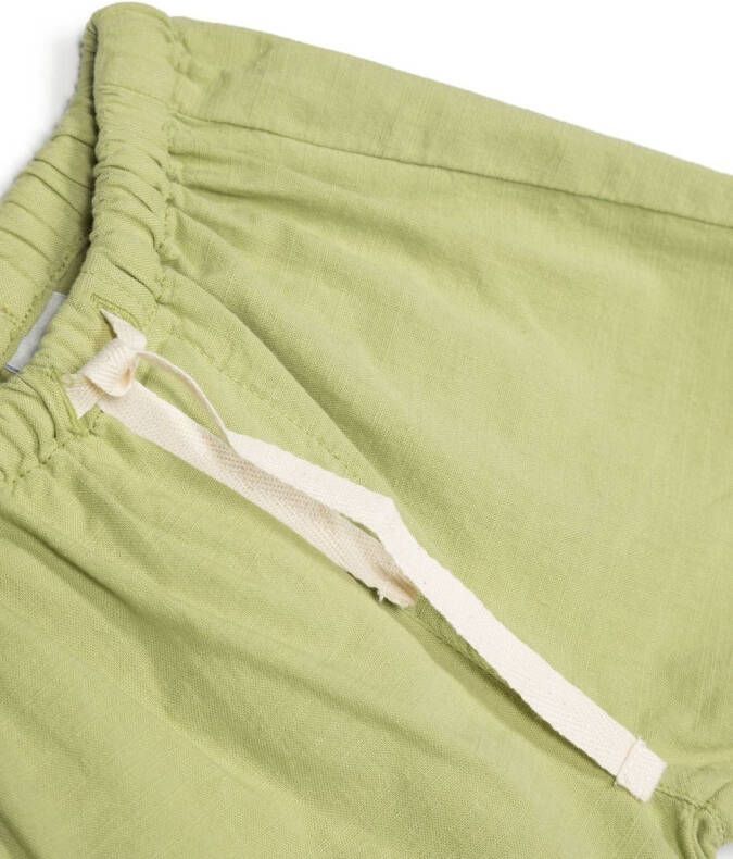 Knot Shorts met trekkoord Groen