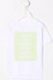 Knot T-shirt met print Wit - Thumbnail 2