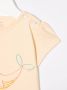 Knot T-shirt met walvisprint Geel - Thumbnail 2