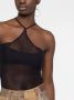 KNWLS Semi-doorzichtige body Zwart - Thumbnail 5