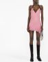 KNWLS Mini-jurk met V-hals Roze - Thumbnail 2