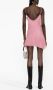 KNWLS Mini-jurk met V-hals Roze - Thumbnail 4