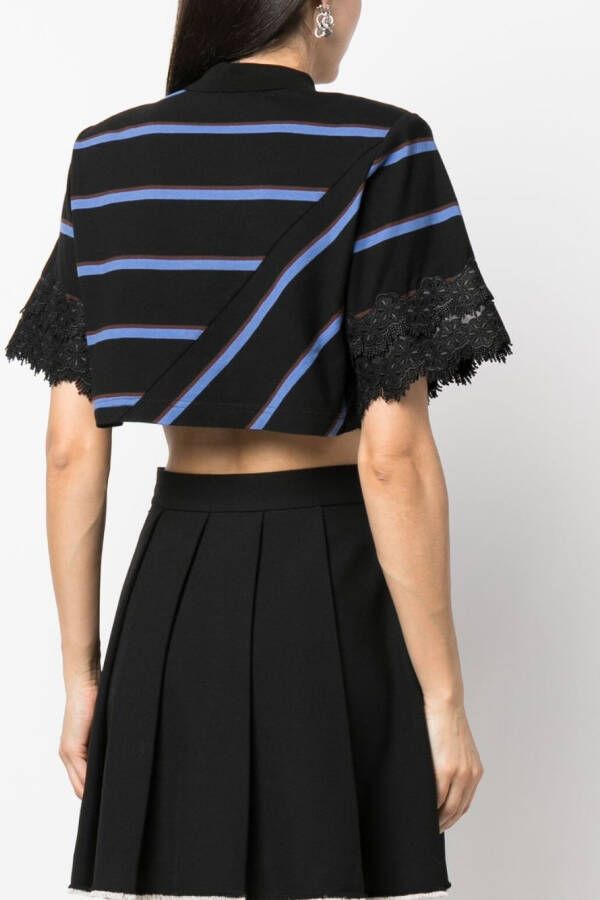 Koché Cropped top Blauw