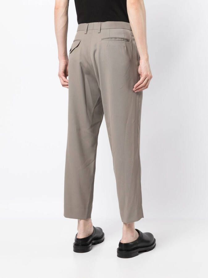 Kolor Broek met toelopende pijpen Grijs