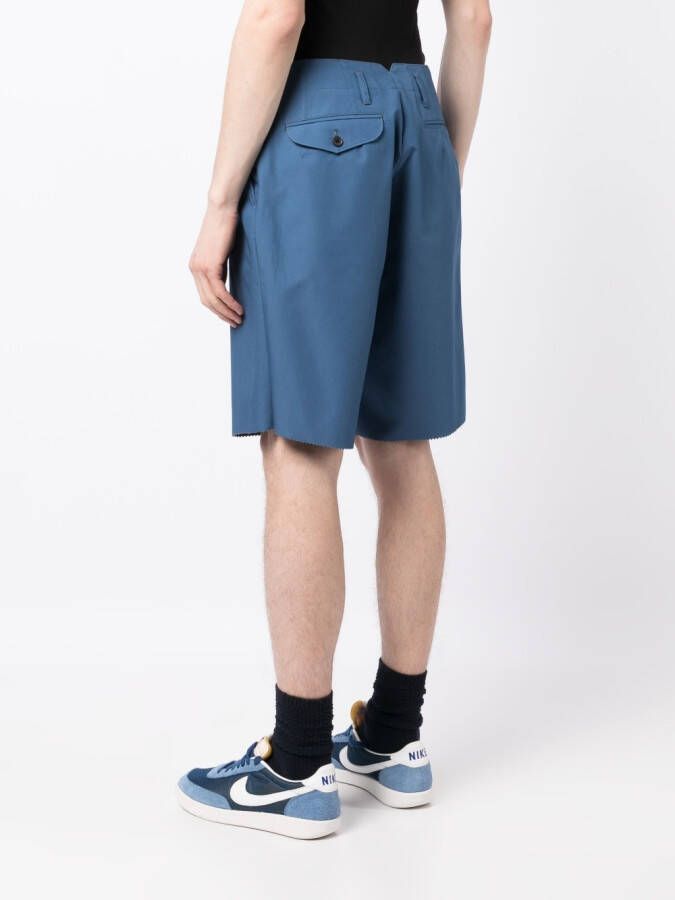 Kolor Geplooide shorts Blauw