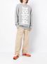 Kolor Sweater met logoprint Grijs - Thumbnail 2