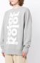 Kolor Sweater met logoprint Grijs - Thumbnail 3