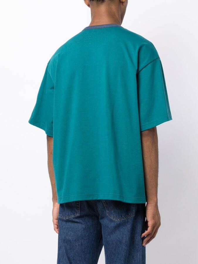 Kolor T-shirt met print Groen