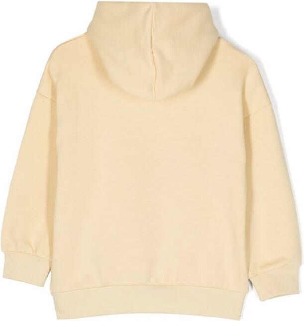 Konges Sløjd Hoodie met grafische print Geel