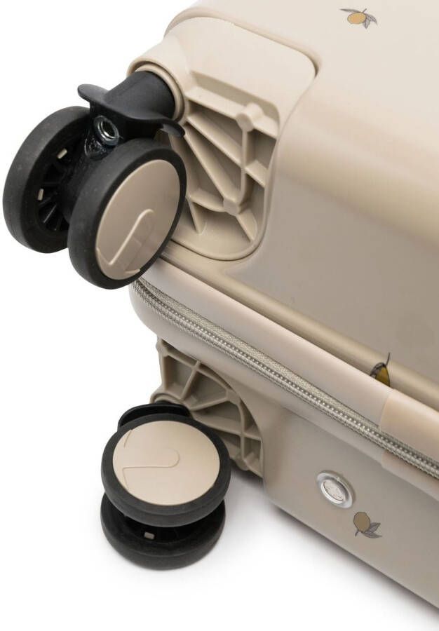 Konges Sløjd Koffer met citroenprint Beige