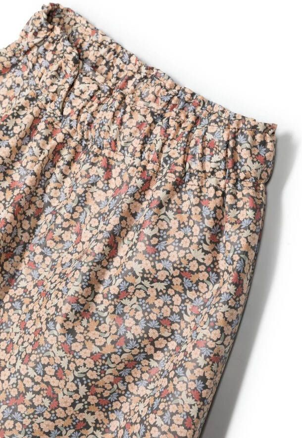 Konges Sløjd Playsuit met bloemenprint Beige