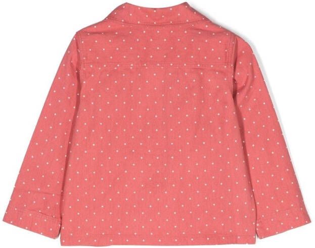 Konges Sløjd Shirtjack met hartdetail Roze