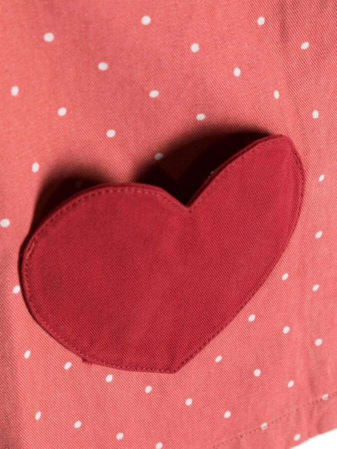 Konges Sløjd Shirtjack met hartdetail Roze