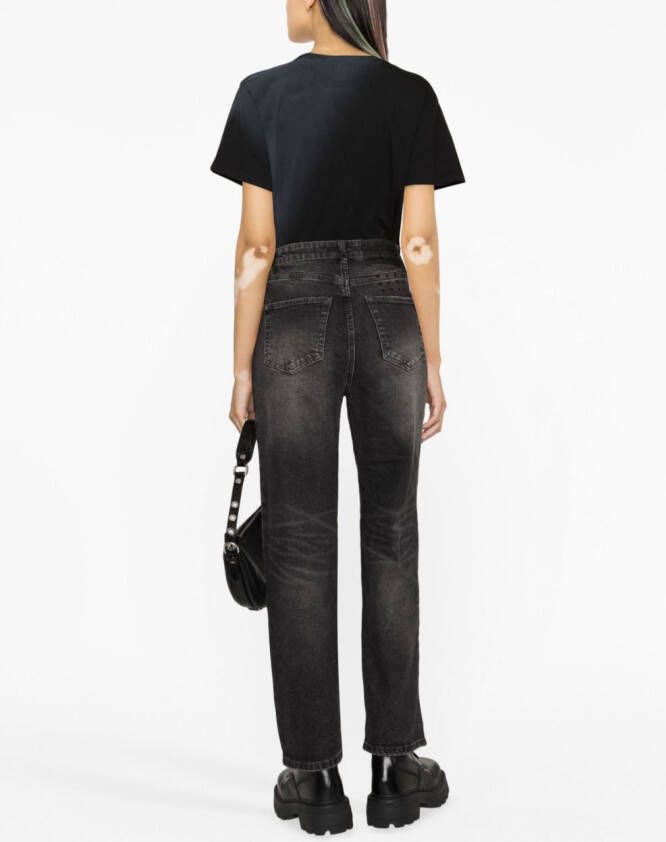 Ksubi Straight jeans Zwart