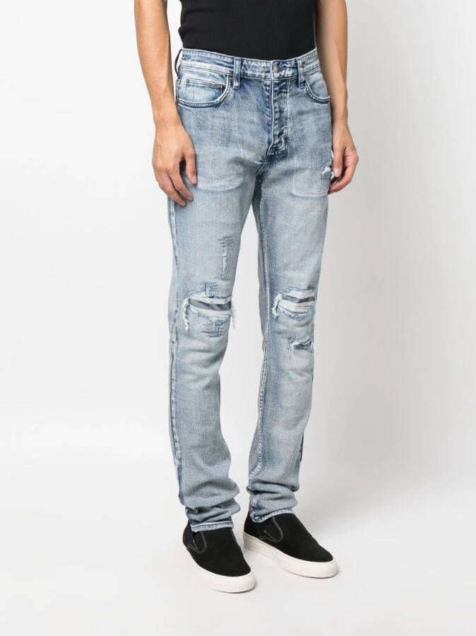 Ksubi Mid waist jeans Blauw