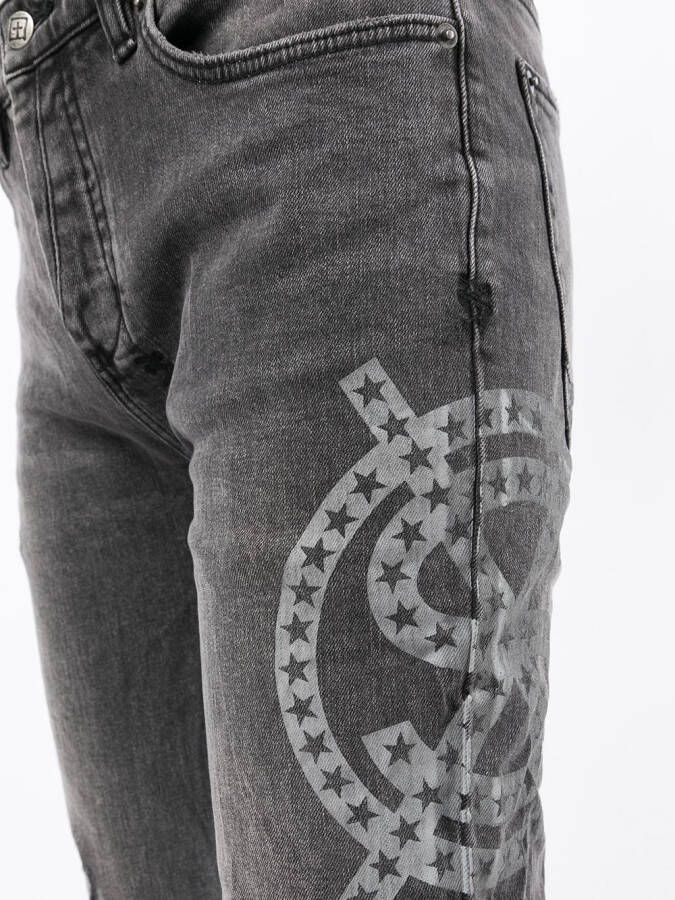 Ksubi Jeans met print Zwart