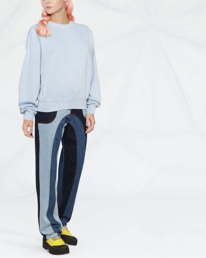 Ksubi Katoenen sweater Blauw